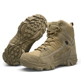 High-Top Outdoor Shoes Men's Large-Size Hiking Shoes Hiking Shoes Men's Sports Running Shoes Men's