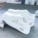 White Shoes Women 2025 Spring And Summer New Female Casual Shoes Korean Version Of Fashion Student Shoes Lightweight Breathable Flat Plate