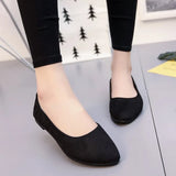 Code 2025 New Large-Size Single-Shoe Korean Version Of Soft Soles Of The Women's Shoes Flat-Soled Women's Bean