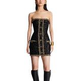 Early Spring New Star Fashion Heavy Industry Lily Chain Tset