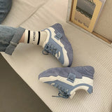 Old Dad Shoes Women 2025 Autumn New Cake Bottoms Thick Soles To Increase Single Shoes Students Street Shooting Casual