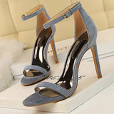 Shoes Summer High Heels Open Toe Women Pumps Stiletto Super High 10 Cm Ladies Shoes Fashion Women Sandals Party