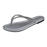 Flip-Flops Women Wear 2025 New Fashion Large-Size Flat-Bottomed Toes Explosion Beachside Splint