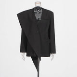 2025 Autumn And Winter New High-End Oscarb Shawl With A Buckle Suit Jacket