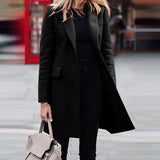Spring And Autumn Station In The Long-Term Large-Size Hairy Female Coat Ebay Coat