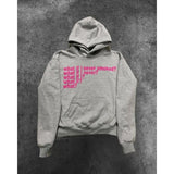 H-Hop Singer Letter-Back Men's And Women's Hoodie Sweatshirt