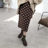 Polka Dot Midi Skirt- Outfit