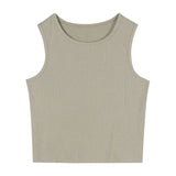 Zingj Women's Wear 2023 Summer Sleeveless Black Inside With Sexy Short Outside