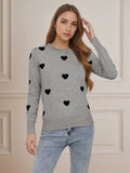 And Winter New Valentine's Day Sweater Women's Design Love To The Girl With The Collar Knitted