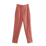 And Summer 2025 New Fashion Multi-Color Pendant High-Waisted Halon Casual Suit