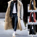 Winter New Imitation Fur Man Coat Station Explosion Thick Coat Four-Color Eight-Code