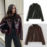 Women's Explosive Solid-Colored Collar Jacket