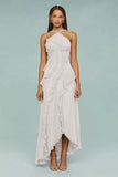 Waist Design Sling Dress Femininity Slimming Dress Seaside Holiday Island