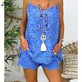 Women Eyelet Embroidery Tassel Top & Shorts Set Women Two Piece Sleeveless Shorts Suit Casual Loose Clothes 2023