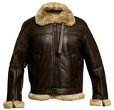 New Fur Integrated Men's Coat With Thick Coat Embroidered Velvet Jacket Burst