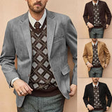 European Version Of The New Casual Men's Suit Fashion Large-Size Coat Wish Japan And South