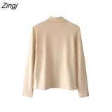 Sleeve T-shirts Women 4XL All-match Ulzzang Simple Teens Top Tees Harajuku Stylish Soft Fashion Clothing Elegant