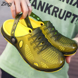 New Men Sandals Summer Flip Flops Slippers Men Outdoor Beach Casual Shoes Cheap Male Sandals Water Shoes Sandalia