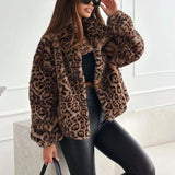 Explosion Women's Fashion Artificial Leopard Pieds Effect Short