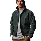 Spring New Men's Jacket Multi-Grain Multi-Pocket Retro Classic Jacket