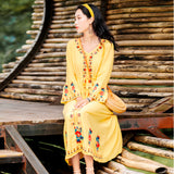Zingj New Yunnan Dali Travel Long Dress Bestie Skirt Is Very Fairy National Wind Holiday Dress Summer Money Show