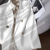 Zingj And Autumn Small Suit Jacket Female 2024 New Korean Version Net Red Temperament Small Purple Pink Suit
