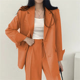 Zingj Suit Jacket Female 2024 New Spring And Autumn Korean Version Chic Small Suit Suit Lady Design Sense