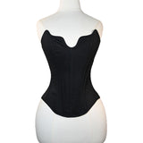 Spring New Hottie Sexy V Tie Strapped Body Girded Waist Boobs