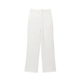 Spring New Women's Collar Short-Sleeved Short Coat Straight Trousers 8491053