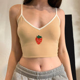 Embroidered Small Camisole TopOutfit