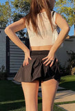 Classic Lining Mini Skirt- Outfit
