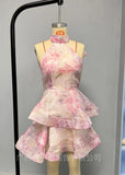 Women's Clothing 2025 Summer New Hanging Neck With Flower