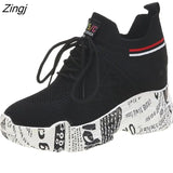 Womens Sneakers Women's Designer Shoes Tennis Female Woman Fashion Trainers Heels Summer Autumn PU Fabric Retro