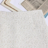 Coarse Flowers, Half-Dress Women's New High-Rise Thin A-Worded And Light-Resistant Short Skirt