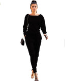 Zingj New Women's Wear Autumn And Winter Urban Leisure Two-Piece