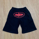 Ship High Street Print Logo Shorts In Trend Hic Hops Casual Trousers Men And