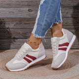 Cloth Surface Color Breathable Casual Shoes Women's Fashion Travel Running Light Sports Single