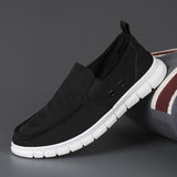 The Autumn Of 2025, The New Canvas Shoes Men's Lazy Men's Pedaling Men's Korean Version Of The Casual Old Beijing Board Shoes Men's