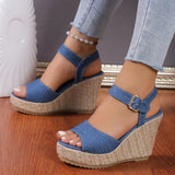 Zingj 2023 New Stylish Platform With High Heel Grass