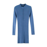 Dress 2025 Spring And Autumn And Winter Small Man Body Tight Body To Play The Bottom Of The Beautiful Little Mother's Ass