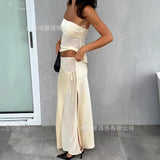 A Half Skirt Suit In The Early Autumn Of 2025 New Simple Commuter One-Style