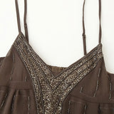 Women's Explosive Beaded T-Colluded Embroidered Sling