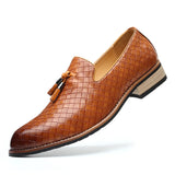 Zingj Casual Set Foot Single Shoes Fashion Tassel Lazy Shoes Large Size Loafers Wenzhou Men's