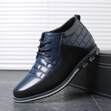 Zingj Middle Top Casual Men's Shoes Round Head Front Strap Men's Tooling Shoes Fashion Plus Size Shoes 46