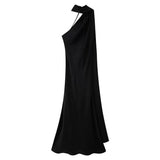 Explosive Women's Temperament Lightly Exposed Back Ribbon Hanging Neck