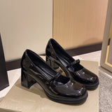 Small Leather Shoes Women 2025 New Autumn Retro British Style Lefford Shoes Jk Shoes Mary Jane Single