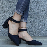 Summer Fashion Women's Coarse Heel Sandals New JGB2025N0007003 Single