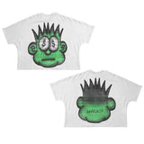 T-Shirt Hip-Hop Fun Cartoon Pattern Printing Oversized T-Shirt Original Gothic Cotton Short