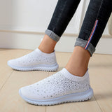 Spring And Autumn New Fashion Leisure Water Drilling Flying Women's Sports Style Casual Women's Single