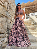 Sexy Solid Three Piece Bikini Set Padded Bra Tassel High Waist Beach Skirt Swimwear Summer Beach Holiday Bathing